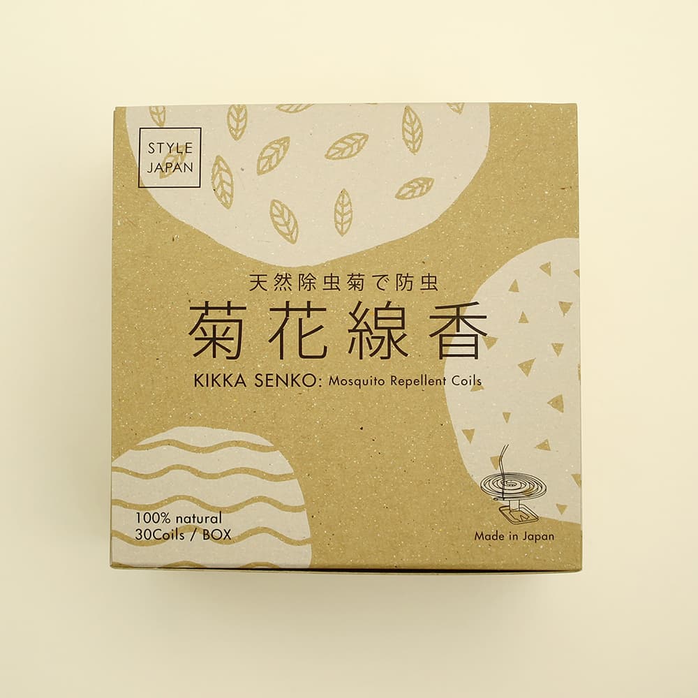 STYLE JAPAN りんねしゃ オリジナル菊花線香 標準型（10巻×3包入り 